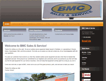 Tablet Screenshot of bmcsalesandservice.com
